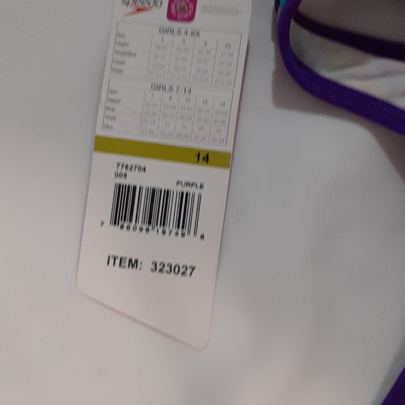 Speedo girls swimsuit size 14 new - Picture 5 of 5
